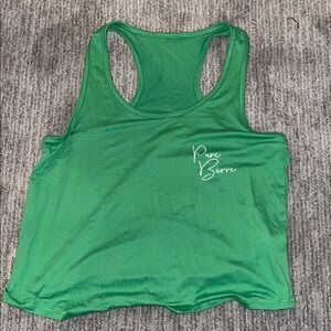 Private Label Vibrant Green Women's Tank Top